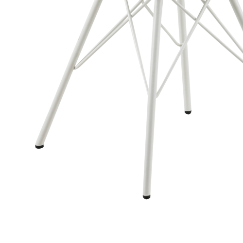 Hjem Design Nyx Dining Chair, White, Set of 2