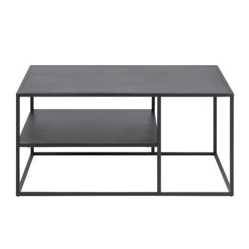 Hjem Design Newark Rectangular Coffee Table with Shelf