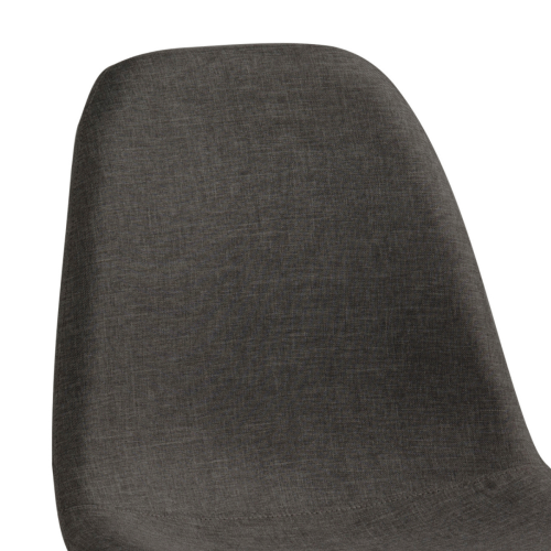 Hjem Design Verna Dining Chair, Set of 4, Grey