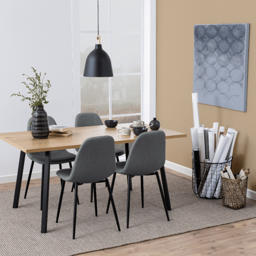 Hjem Design Cam 4-Seater Dining Table