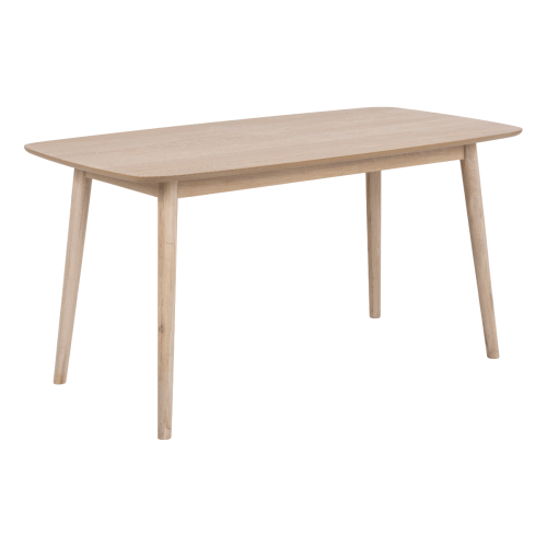 Hjem Design Yuno Rectangular Dining Table, Oak