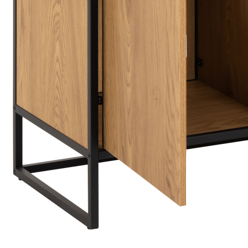 Hjem Design Swansea Bookshelf, Low