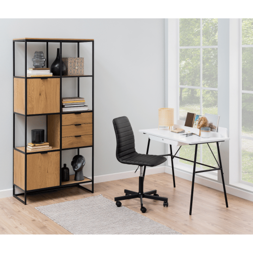 Hjem Design Swansea Bookcase, Tall