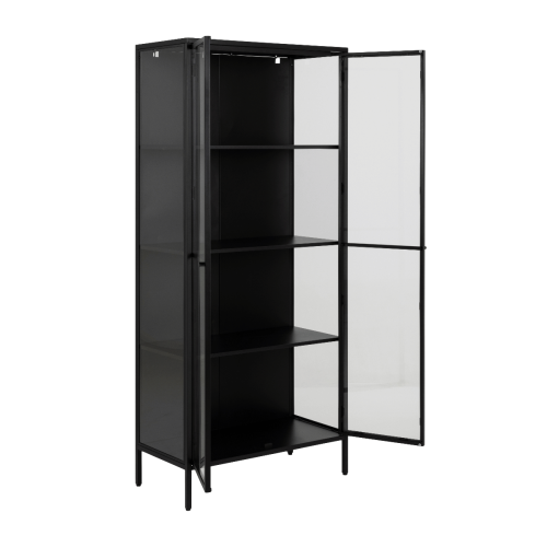 Hjem Design Newark Display Cabinet, Tall