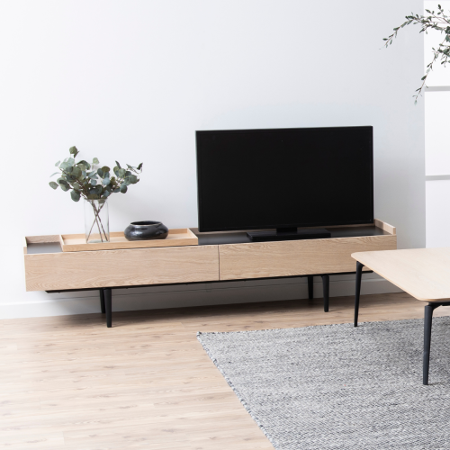 Hjem Design Connect TV Unit with 2 Doors