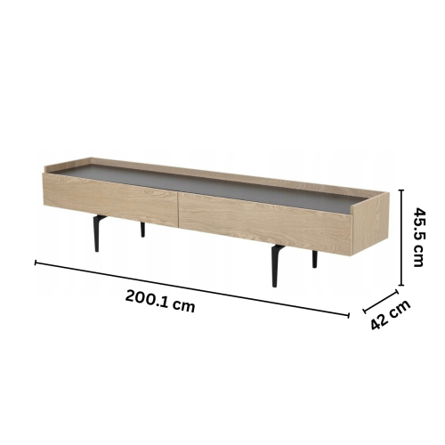 Hjem Design Connect TV Unit with 2 Doors