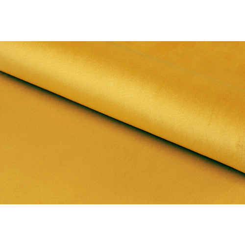 Hjem Design Glory Velvet Bench, Yellow