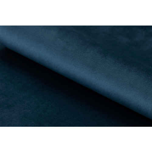 Hjem Design Glory Velvet Bench, Navy Blue