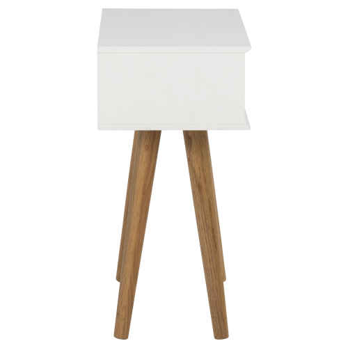 Hjem Design Mitra Bedside Table with Solid Legs