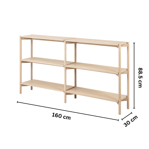 Hjem Design Oxford Shelving Unit