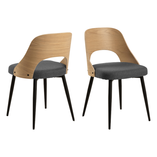 Hjem Design Lucy Dining Chair, Set of 2