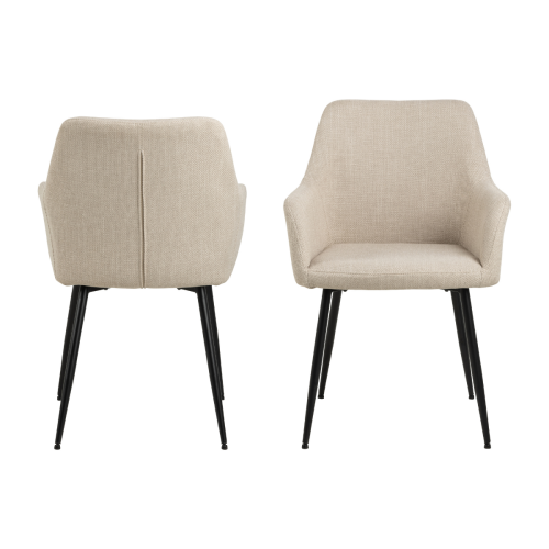 Hjem Design Lizzy Dining Chair, Set of 2