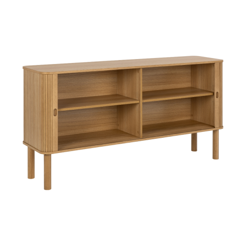 Hjem Design Langley Sideboard, Oak, 160cm