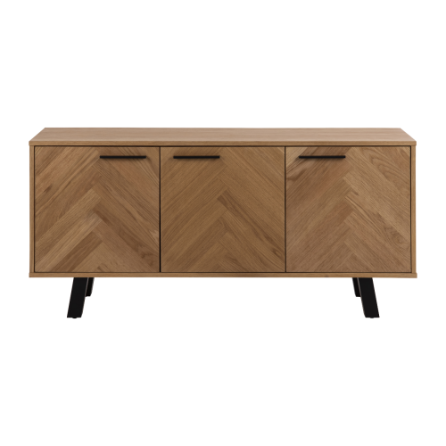 Hjem Design Brighton Sideboard, Oak