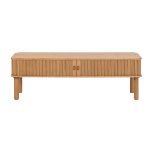 Hjem Design Langley TV Unit, Oak