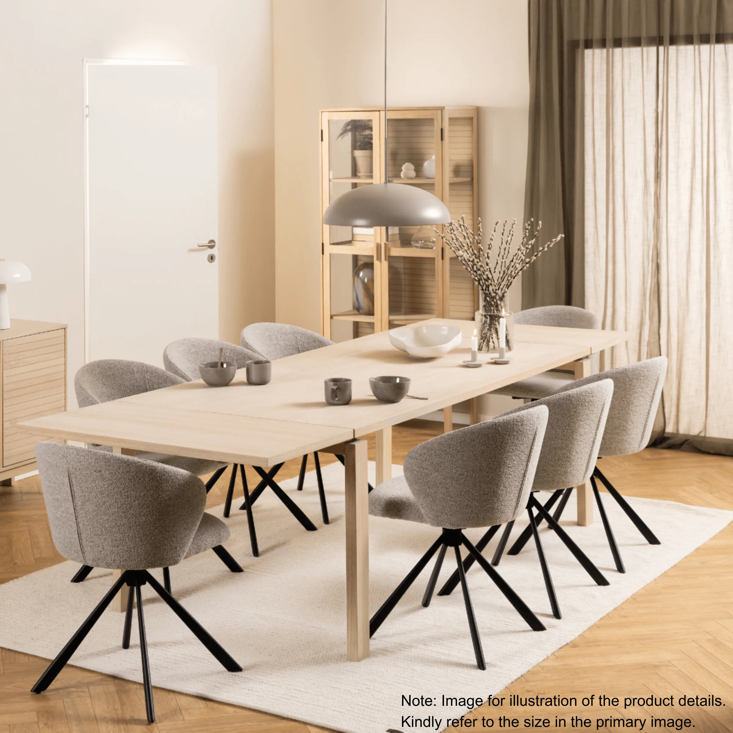 Hjem Design Linley Rectangular Dining Table