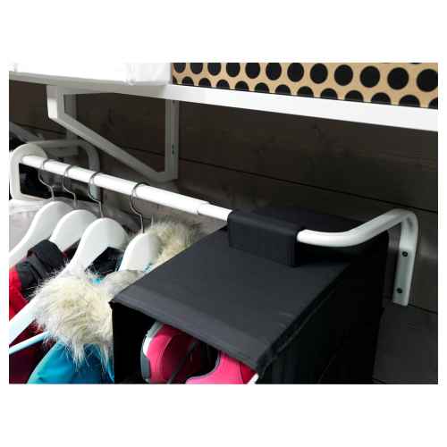 IKEA MULIG Clothes bar 60-90cm White