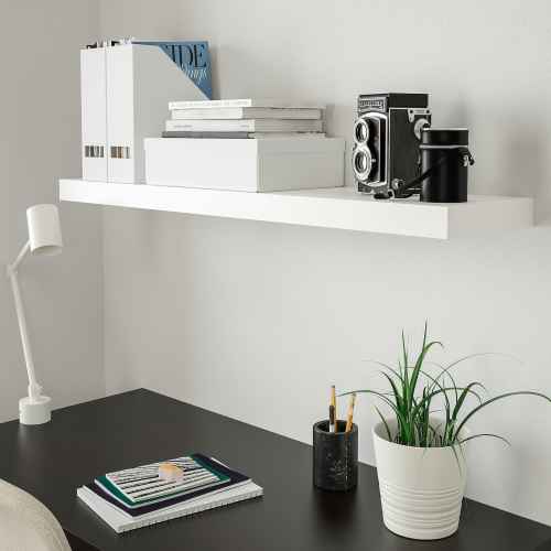 IKEA LACK Wall Shelf 110x26cm, White