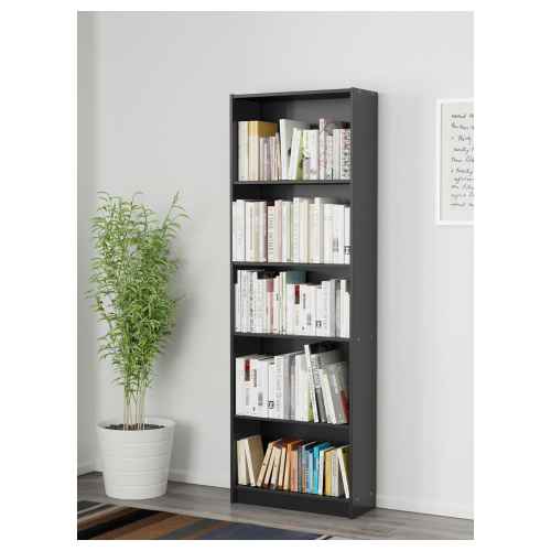 IKEA FINNBY Bookcase 60x180cm, Black