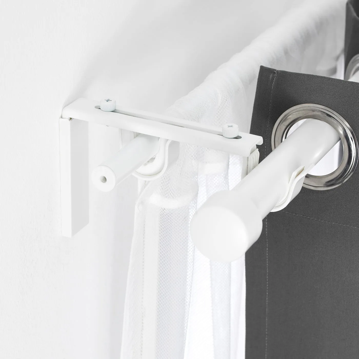 IKEA BETYDLIG Curtain rod holder White