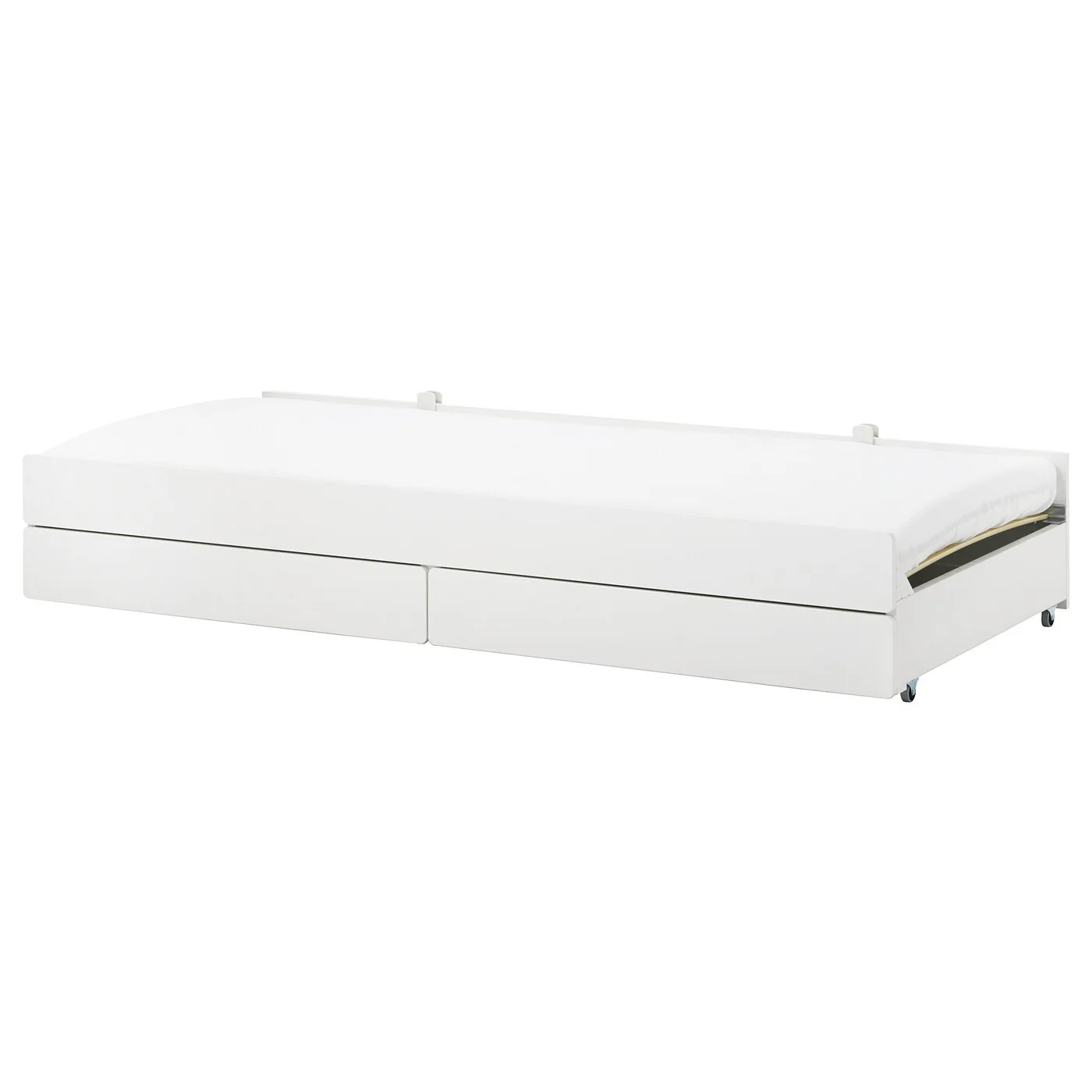 IKEA SLAKT Underbed with storage 90x200cm White