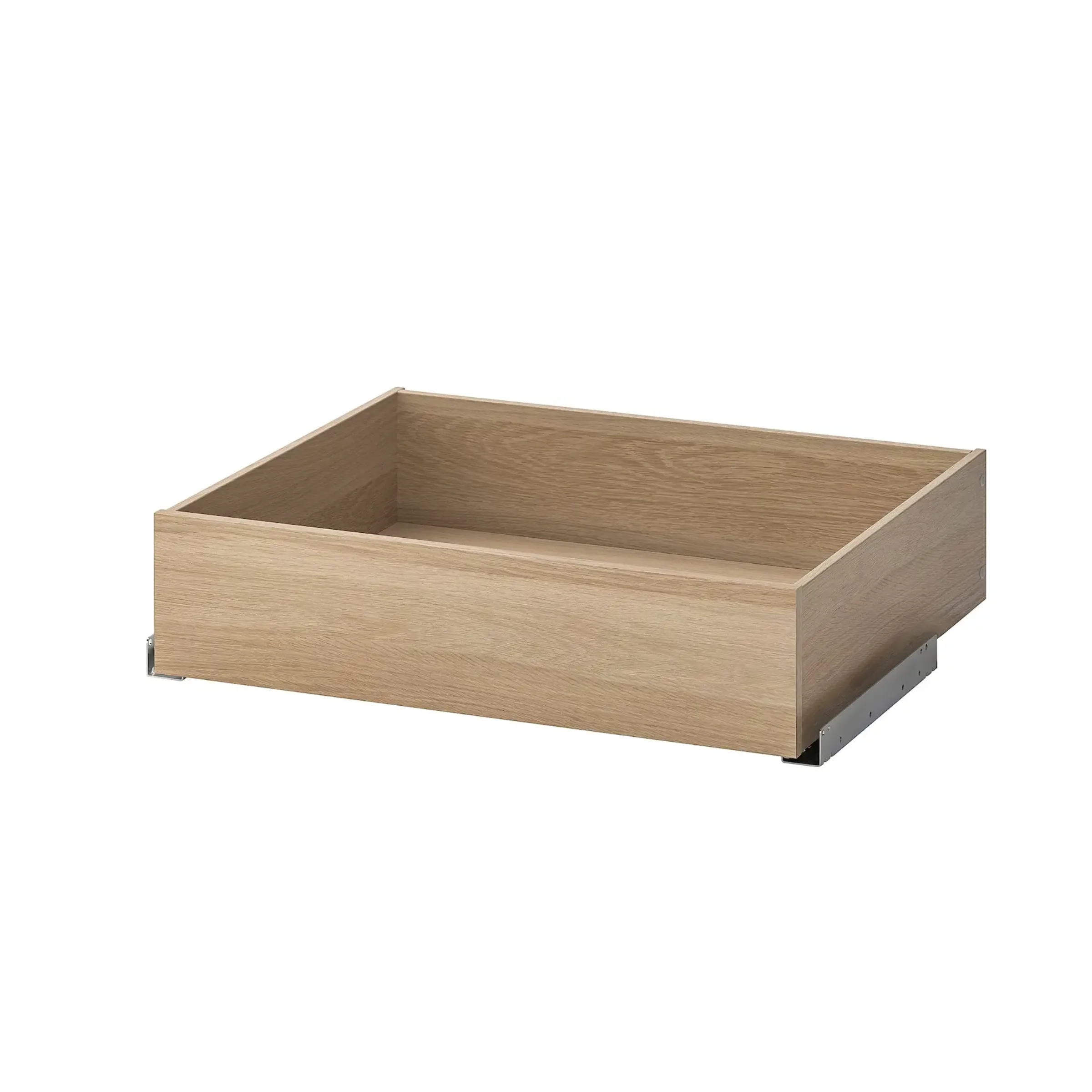 IKEA KOMPLEMENT Drawer, white stained oak effect 75x58CM