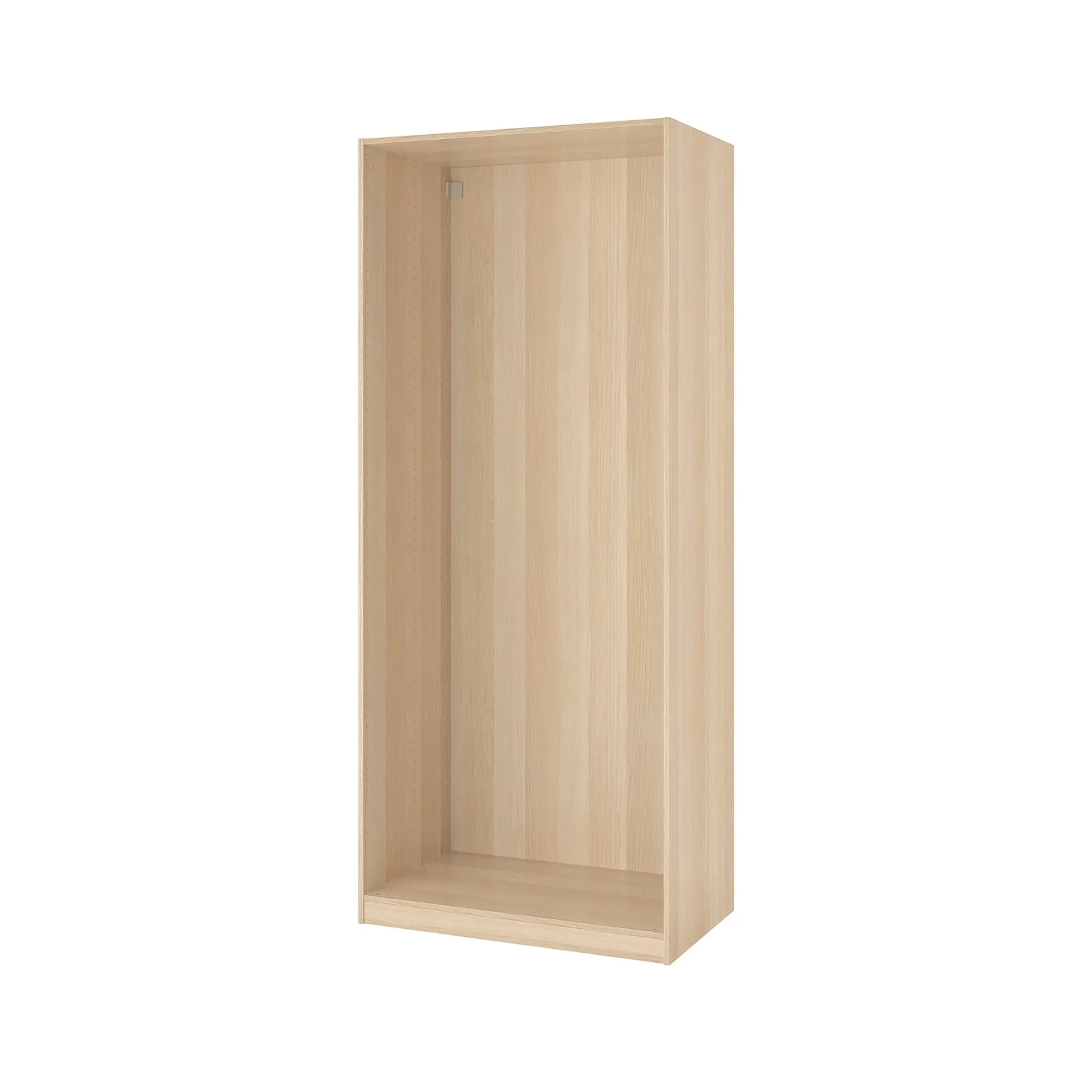 IKEA PAX Wardrobe frame 100x58x236cm White stained oak effect