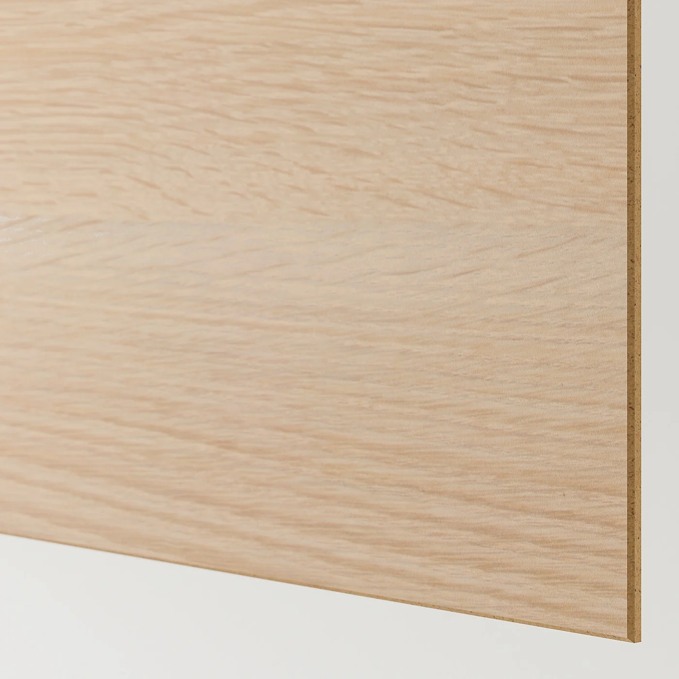 IKEA MEHAMN 4 panels for sliding door frame, white stained oak effect, white, 75x236 cm