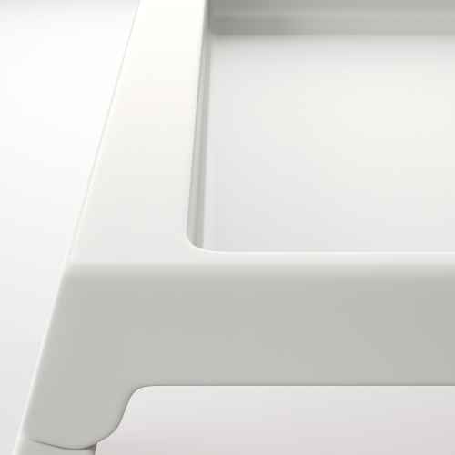 IKEA KLIPSK Bed tray, White