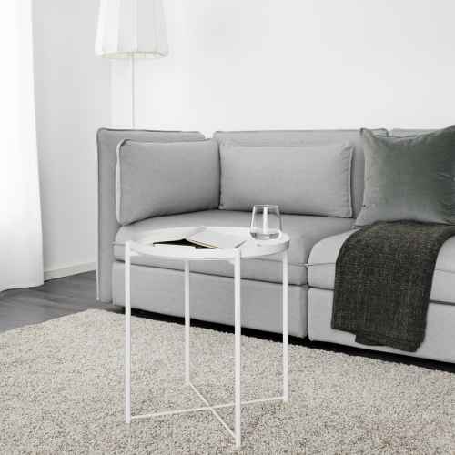 IKEA GLADOM Tray table 45x53cm White