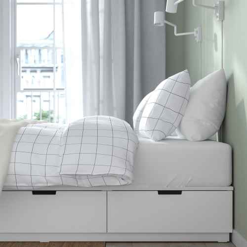 IKEA NORDLI Super King Bed Base with storage