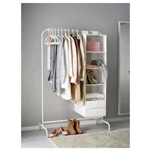 IKEA MULIG Clothes rack 99x46cm White