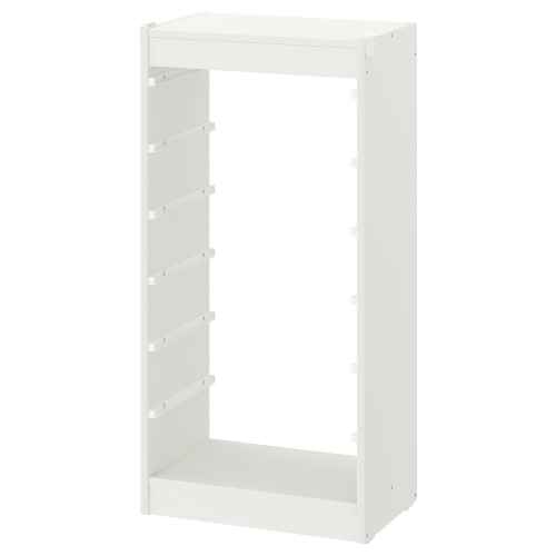 IKEA TROFAST Frame 46x30x95cm White