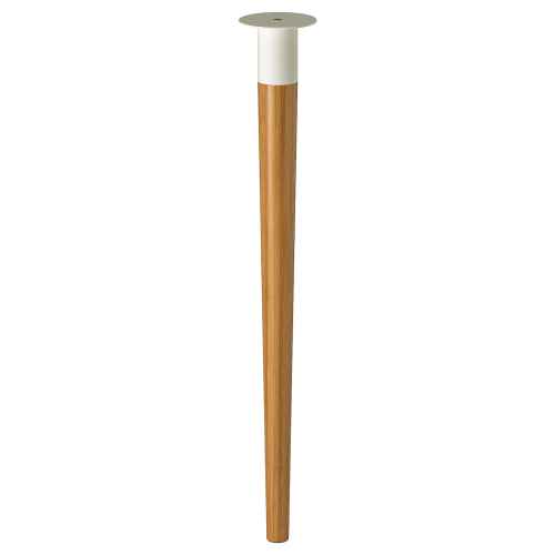 IKEA HILVER Table Leg cone-shaped 70cm Bamboo