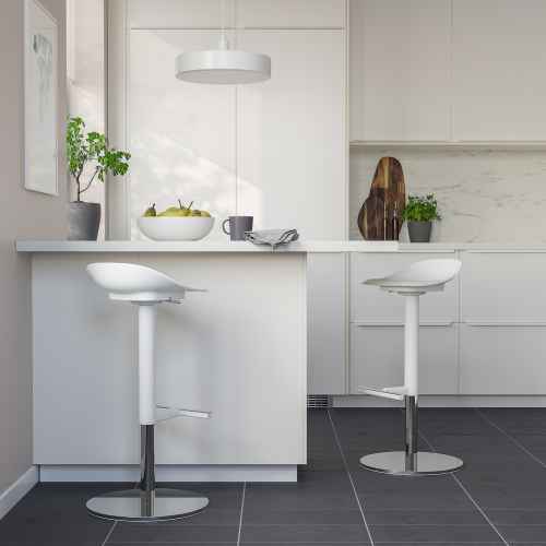 IKEA JANINGE Bar stool 76cm White