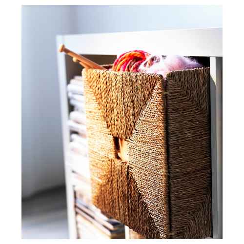 IKEA KNIPSA Basket 32x33x32cm Seagrass