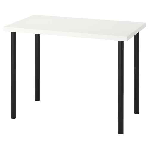 IKEA LINNMON / ADILS Table 100x60cm White, Black