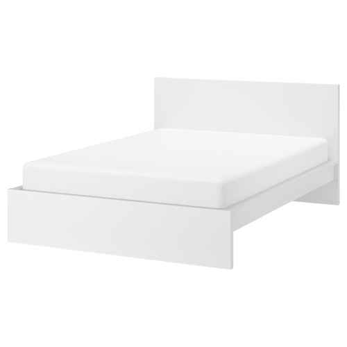 IKEA MALM Bed Frame, High 150x200cm, White