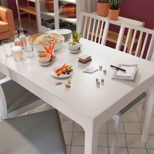 IKEA EKEDALEN Extendable table 120/180x80cm White