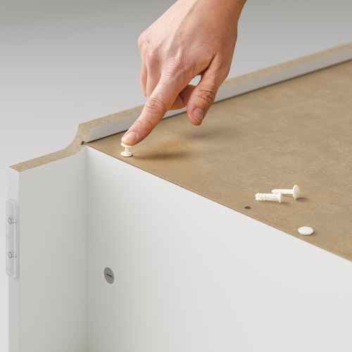 IKEA BILLY Bookcase, 80x28x202cm, White