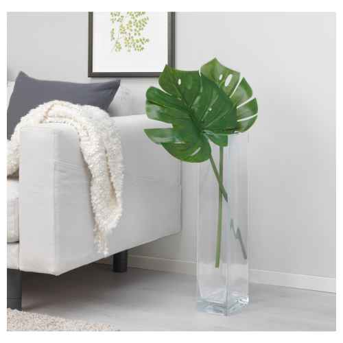 IKEA SMYCKA Artificial leaf, Monstera 80cm Green