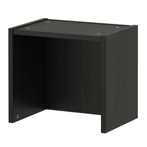 IKEA BILLY Height Extension Unit, 40x28x35cm, Black-brown