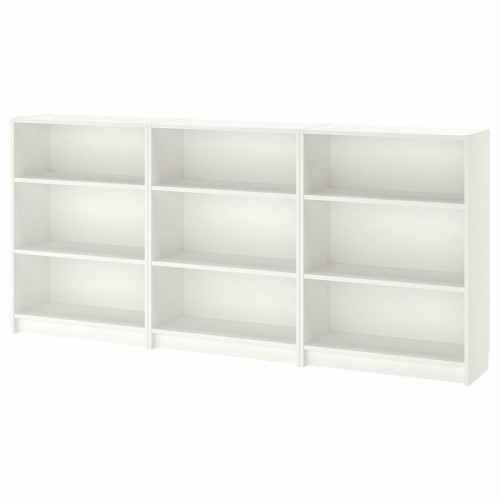 IKEA BILLY Bookcase, 240x28x106cm, White