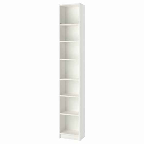 IKEA BILLY Bookcase 40x28x237cm, White