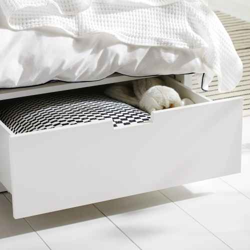 IKEA NORDLI Queen Bed Base with storage