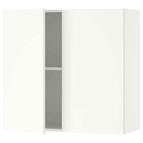 IKEA KNOXHULT Wall Cabinet with Doors 80x75CM White