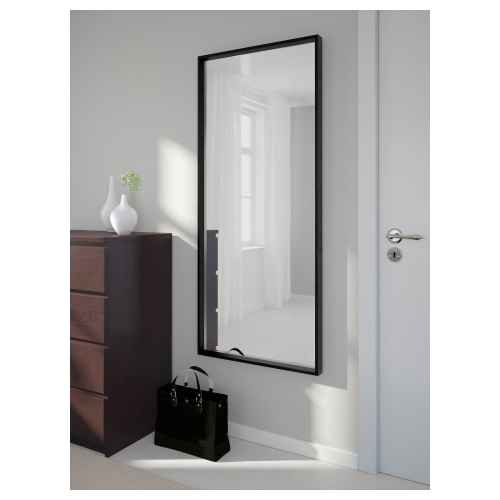 IKEA NISSEDAL Mirror 65x150cm Black