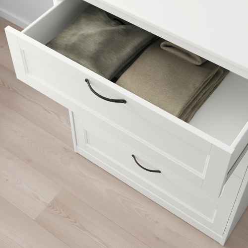 IKEA SONGESAND Chest of 4 Drawers 82x104CM White