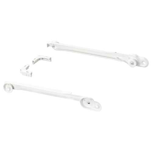 IKEA KOMPLEMENT Pull-out rail for baskets White  / 2 pack