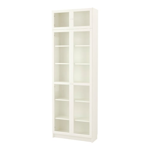 IKEA BILLY / OXBERG Bookcase 80x237x30cm White